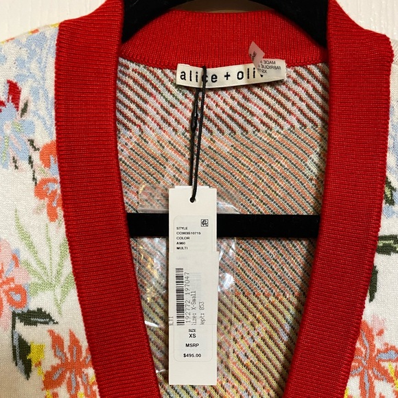 🌸  LOVELY ALICE + OLIVIA GRANDPA CARDIGAN 🌸 - Picture 3 of 9